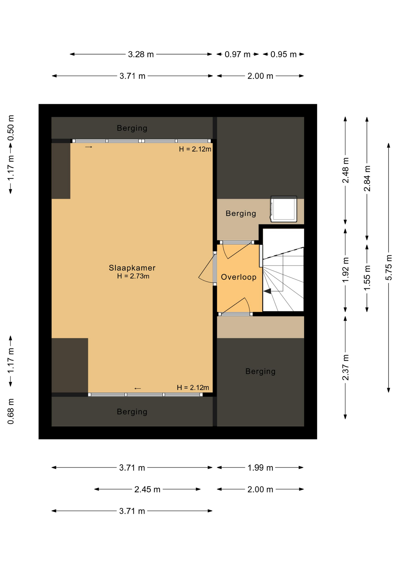 Wijngaard 93 - 8212 CE - lelystad-plattegrond-3